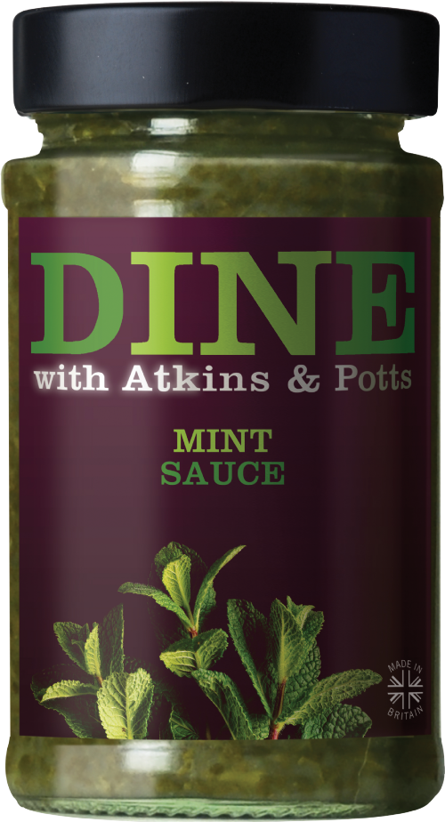 ATKINS & POTTS Mint Sauce 195g (Pack of 6)