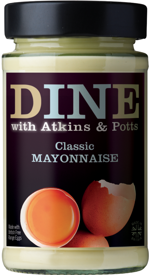 ATKINS & POTTS Classic Mayonnaise 175g (Pack of 6)