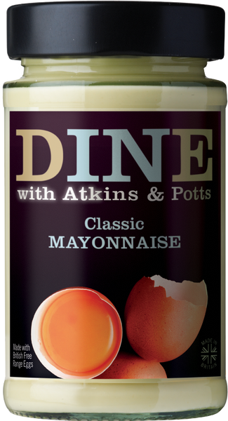 ATKINS & POTTS Classic Mayonnaise 175g (Pack of 6)