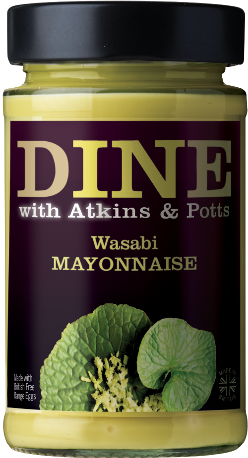 ATKINS & POTTS Wasabi Mayonnaise 175g (Pack of 6)