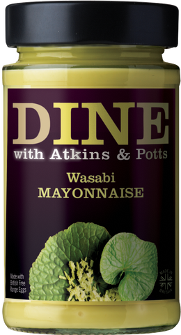 ATKINS & POTTS Wasabi Mayonnaise 175g (Pack of 6)