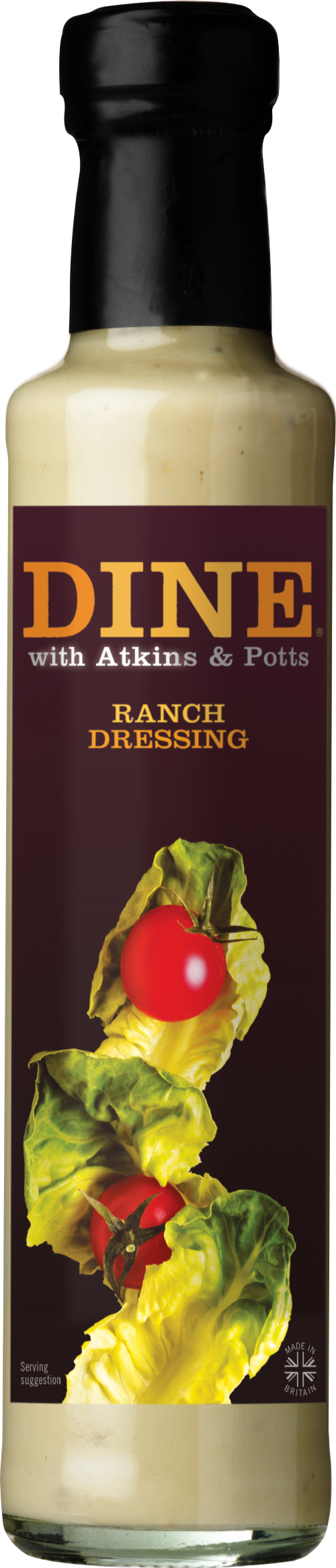 ATKINS & POTTS Ranch Dressing 245g (Pack of 6)