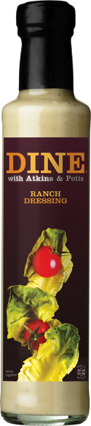 ATKINS & POTTS Ranch Dressing 245g (Pack of 6)