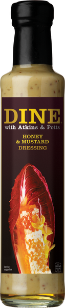 ATKINS & POTTS Honey & Mustard Dressing 260g (Pack of 6)