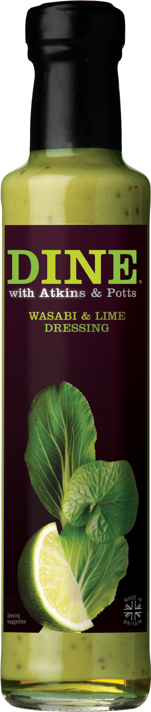 ATKINS & POTTS Wasabi & Lime Dressing 255g (Pack of 6)