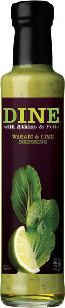 ATKINS & POTTS Wasabi & Lime Dressing 255g (Pack of 6)