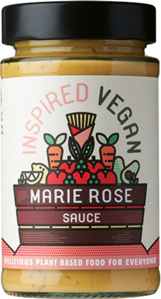 ATKINS & POTTS Inspired Vegan - Marie Rose Sauce 180g (Pack of 6)