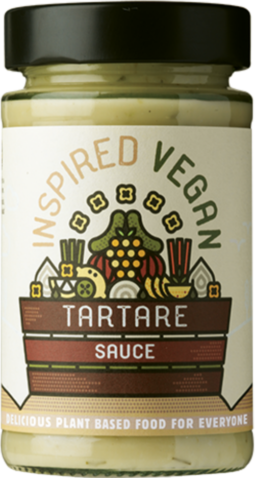 ATKINS & POTTS Inspired Vegan - Tartare Sauce 180g (Pack of 6)