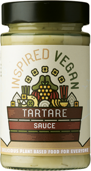 ATKINS & POTTS Inspired Vegan - Tartare Sauce 180g (Pack of 6)