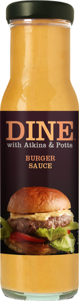ATKINS & POTTS Burger Sauce 240g (Pack of 6)