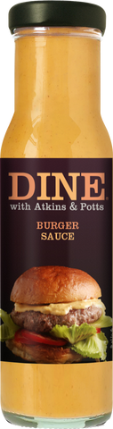 ATKINS & POTTS Burger Sauce 240g (Pack of 6)