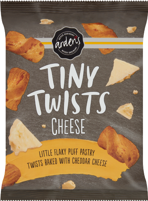 ARDEN'S Tiny Twists - Cheese 75g (Pack of 10)
