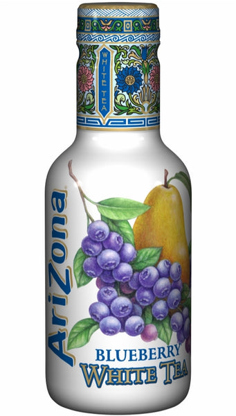 ARIZONA Blueberry White Tea 500ml PET (Pack of 6)
