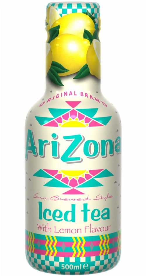 ARIZONA Iced Tea with Lemon 500ml PET (Pack of 6)