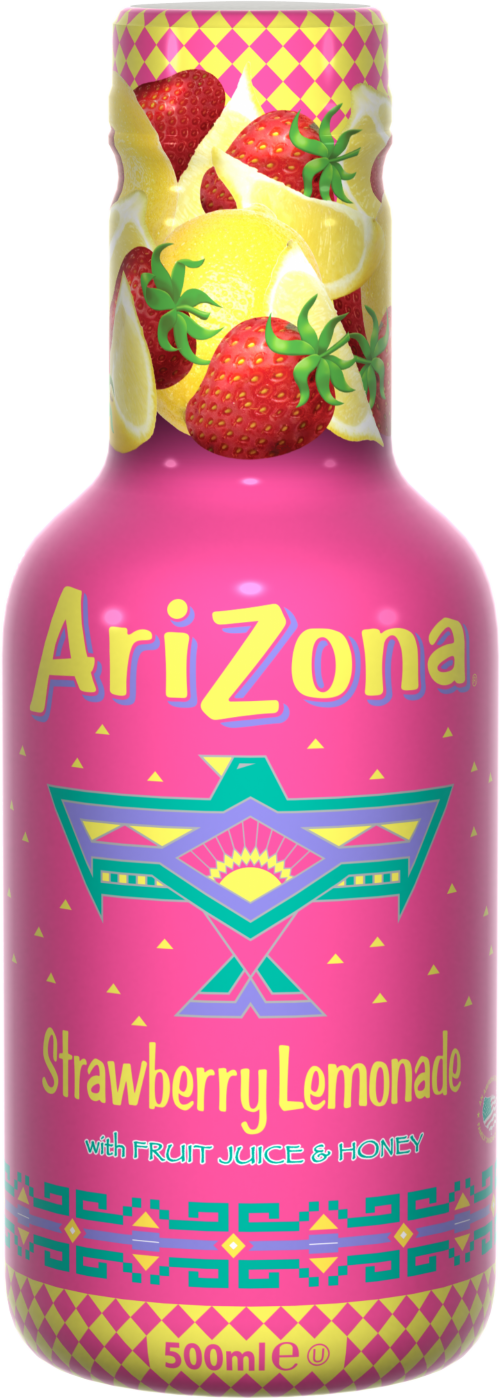 ARIZONA Strawberry Lemonade Drink - PET 500ml (Pack of 6)