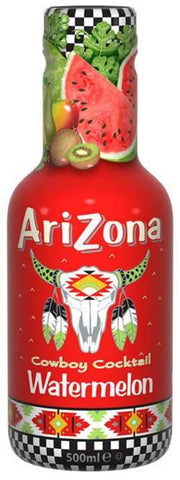 ARIZONA Cowboy Cocktail Watermelon Juice Drink - PET 500ml (Pack of 6)
