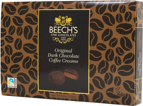 BEECH'S Dark Chocolate Coffee Creams 150g (Pack of 6)