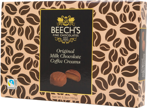 BEECH'S Milk Chocolate Coffee Creams 150g (Pack of 6)