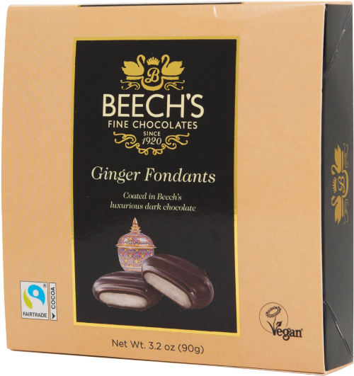 BEECH'S Ginger Fondants 90g (Pack of 12)