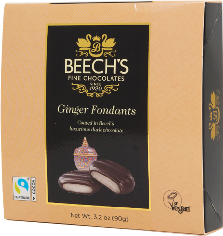 BEECH'S Ginger Fondants 90g (Pack of 12)