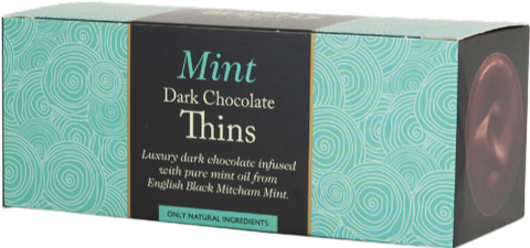 BEECH'S Mint Dark Chocolate Thins 150g (Pack of 8)