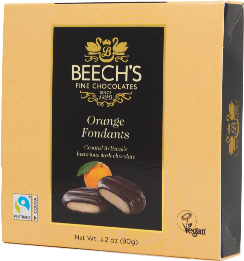 BEECH'S Orange Fondants 90g (Pack of 12)