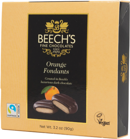 BEECH'S Orange Fondants 90g (Pack of 12)