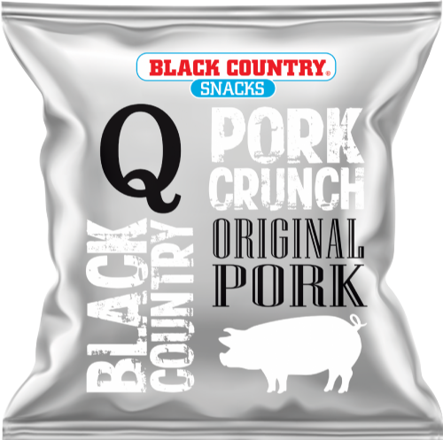 BLACK COUNTRY SNACKS Traditional Pork Crunch 30g (Pack of 15)