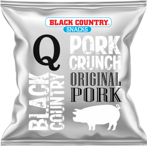 BLACK COUNTRY SNACKS Traditional Pork Crunch 30g (Pack of 15)