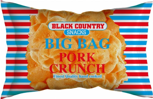 BLACK COUNTRY SNACKS Big Bag Pork Crunch 80g (Pack of 12)