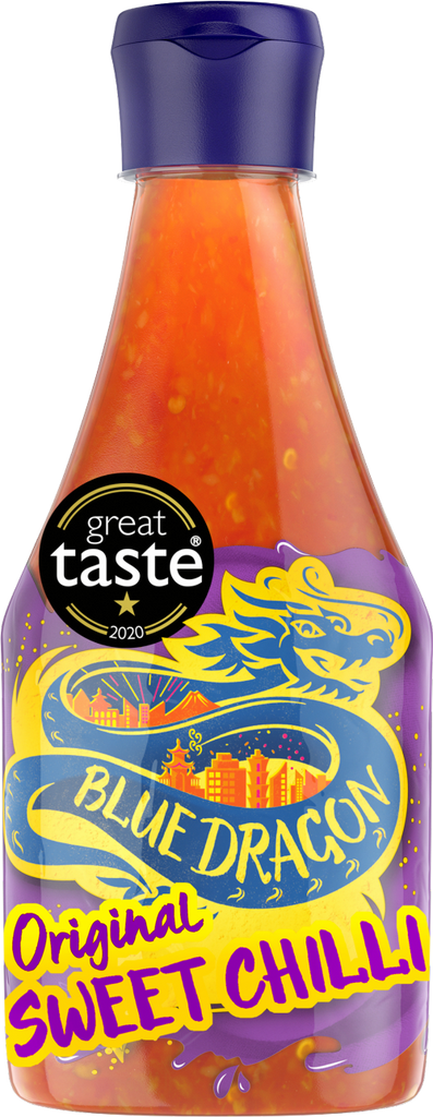 BLUE DRAGON Original Sweet Chilli Sauce - Squeezy 380g (Pack of 6)