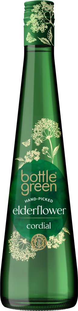 BOTTLEGREEN Elderflower Cordial 500ml (Pack of 6)