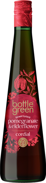 BOTTLEGREEN Pomegranate & Elderflower Cordial 500ml (Pack of 6)