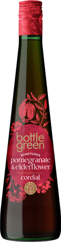 BOTTLEGREEN Pomegranate & Elderflower Cordial 500ml (Pack of 6)