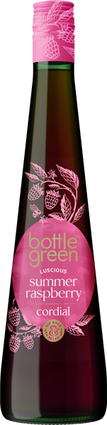 BOTTLEGREEN Summer Raspberry Cordial 500ml (Pack of 6)