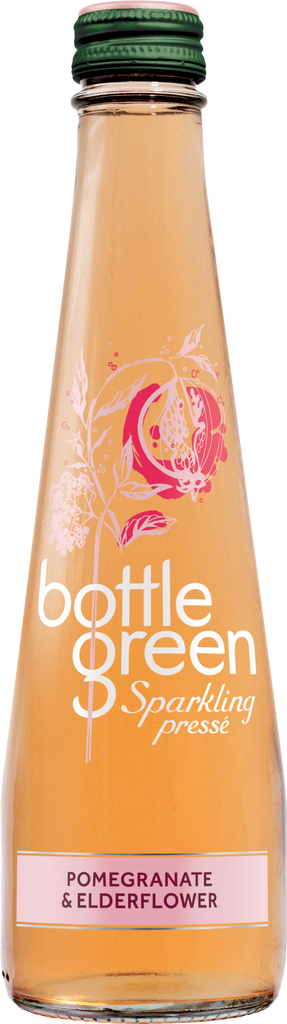 BOTTLEGREEN Pomegranate & Elderflower Presse 275ml (Pack of 12)