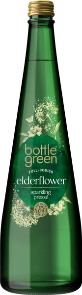 BOTTLEGREEN Full-Bodied Elderflower Sparkling Presse 750ml (Pack of 6)