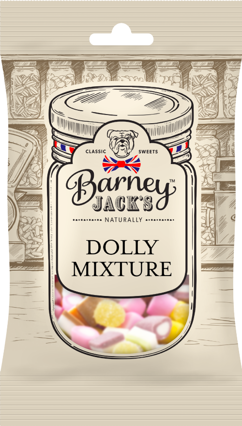 BARNEY JACK'S Dolly Mixture 165g (Pack of 12)