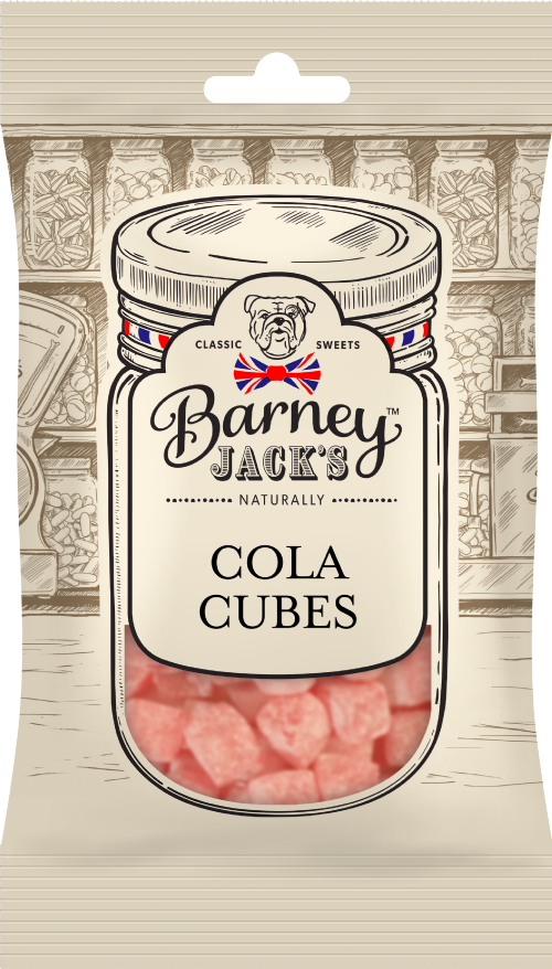 BARNEY JACK'S Cola Cubes 195g (Pack of 12)