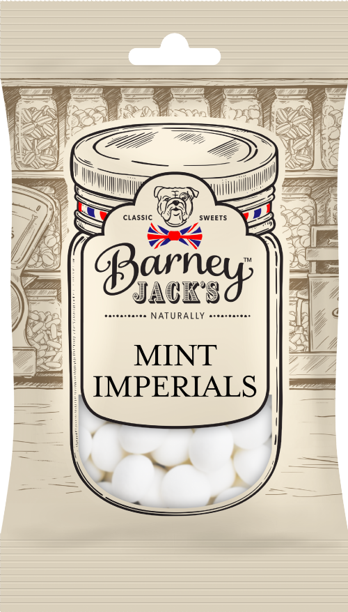 BARNEY JACK'S Mint Imperials 165g (Pack of 12)