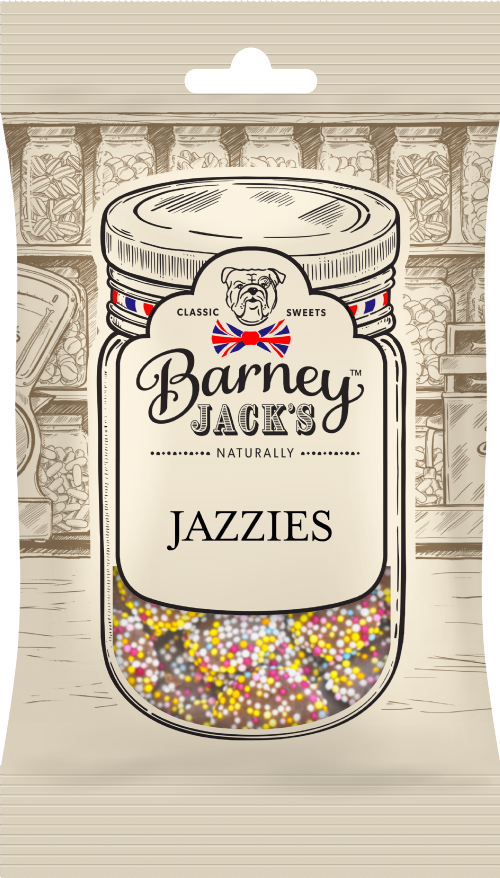 BARNEY JACK'S Jazzies 125g (Pack of 12)