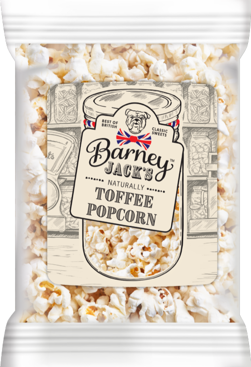 BARNEY JACK'S Toffee Popcorn 170g (Pack of 14)