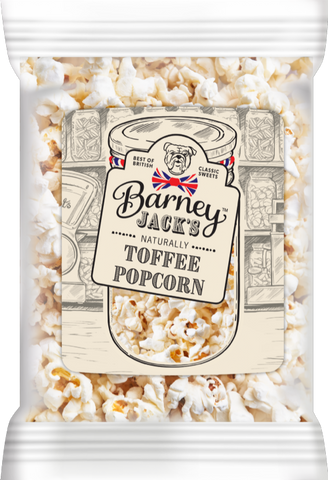 BARNEY JACK'S Toffee Popcorn 170g (Pack of 14)