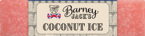 BARNEY JACK'S Coconut Ice Bar 110g (Pack of 20)