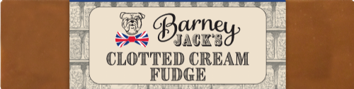 BARNEY JACK'S Clotted Cream Fudge Bar 120g (Pack of 20)