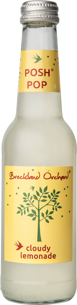 BRECKLAND ORCHARD Posh Pop - Cloudy Lemonade 275ml (Pack of 12)