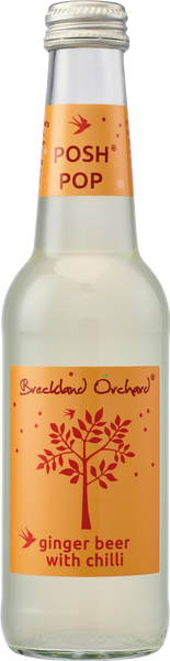 BRECKLAND ORCHARD Posh Pop - Ginger Beer & Chilli 275ml (Pack of 12)