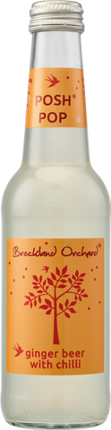 BRECKLAND ORCHARD Posh Pop - Ginger Beer & Chilli 275ml (Pack of 12)