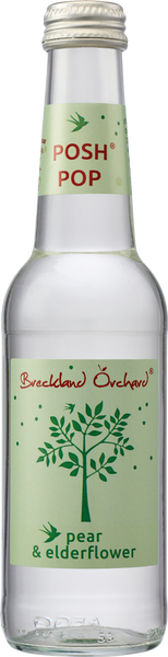 BRECKLAND ORCHARD Posh Pop - Pear & Elderflower 275ml (Pack of 12)