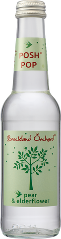 BRECKLAND ORCHARD Posh Pop - Pear & Elderflower 275ml (Pack of 12)